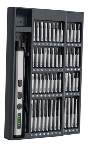 Mini Juego De Destornilladores Eléctricos De Precisión, De