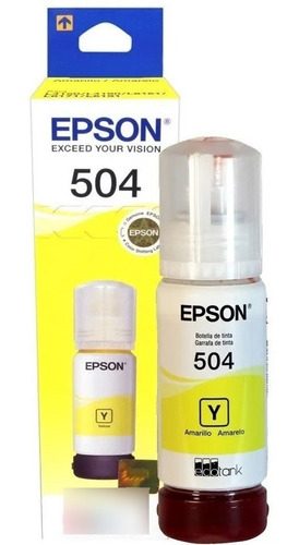 Tinta Epson T504 Original Colores  L4150 L4160 L6171 L6161