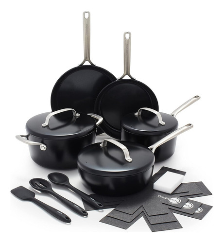 Greenpan Gp5 Hard Anodized Advanced Healthy Ceramic Nonst