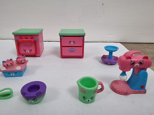Shopkins Happy Places Muffin Kitty Kitchen. Usado. No Envío (Usado)