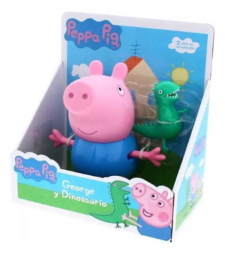 George Pig Y Dinosaurio - Familia Peppa Pig- Fotorama