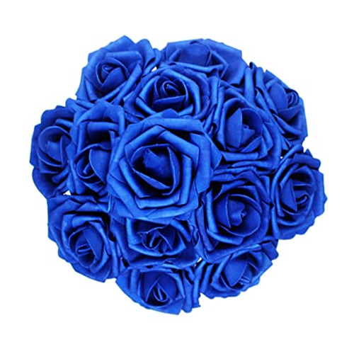 50pcs Artificial Flower?real Touch Artificial Foam Rose...