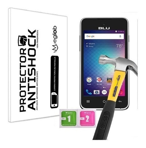 Protector De Pantalla Antishock Blu Advance 4 0 L2