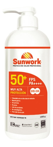 Protector Solar Sunwork 1 Kg