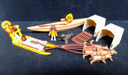 Playmobil Esquimales Vintage Space Circo Vehículo Zoológico 