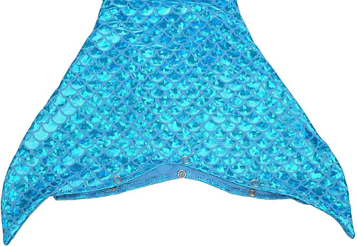 Traje De Baño Con Forma De Cola De Sirena Para Niñas