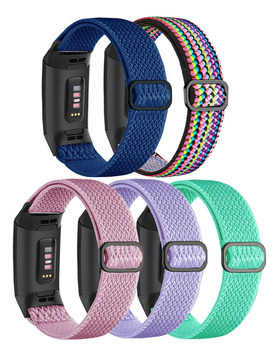 Banda Elástica Compatible Con Fitbit Charge 4/charge 3 Banda