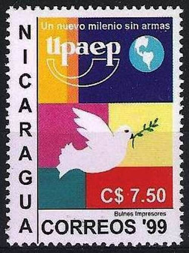 Tema América Upaep - Milenio Sin Armas - Nicaragua - Mint