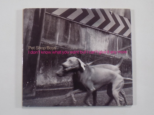 Pet Shop Boys I'don't Know What.. Cd Single Uk Promo Slim 99