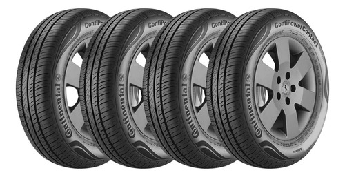 Kit 4 Pneu 175/65r14 Contipowercontact Continental 82t T