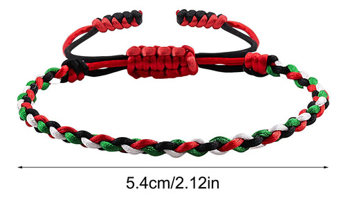 Pulsera Con Bandera Palestina Para Mujer Pulsera Con Bandera
