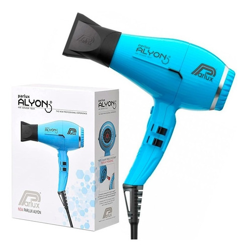 Secador Pelo Profesional Parlux Alyon Italia Turquesa 2250w