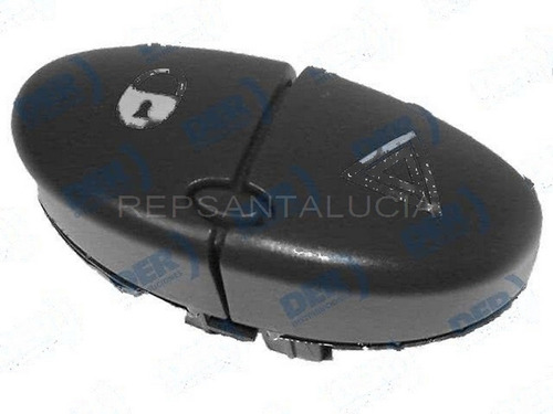 Llave Tecla Peugeot 206 Año 05/.. Baliza - C/central