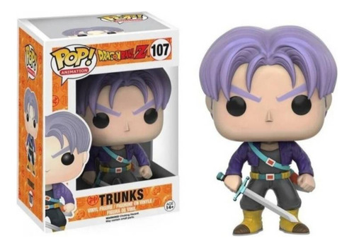 Funko Pop! Animation Dragon Ball Z Trunks 107