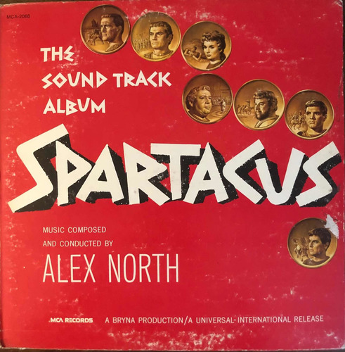 Spartacus Soundtrack. Lp Importado De Usa