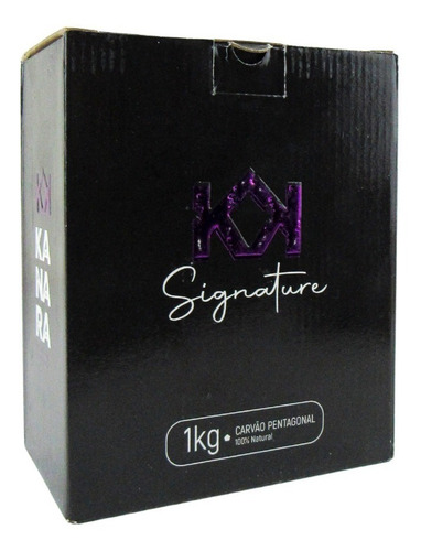 Carbón vegetal Narguile Kanara Signature, 10 kg, carbono fijo