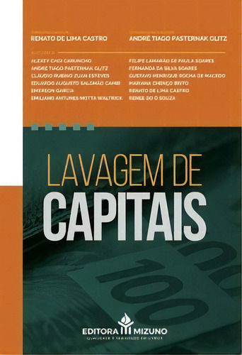 Lavagem De Capitais, De Souza Ó. Editora Jh Mizuno Em Português