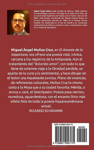 El Amante De Lo Inoportuno (coleccion Jitanjafora / Poesia)