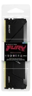 Memoria Ram Kingston Fury Beast 8gb Rgb Ddr4 3200mhz Negro