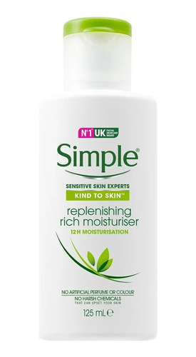 Crema Facial Hidratante 12 Hrs Simple 125