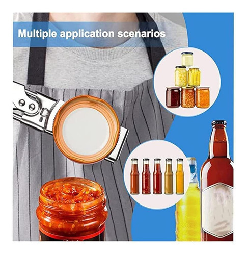 Abridor De Tarros Y Botellas Ajustable Master Opener (2 Unid