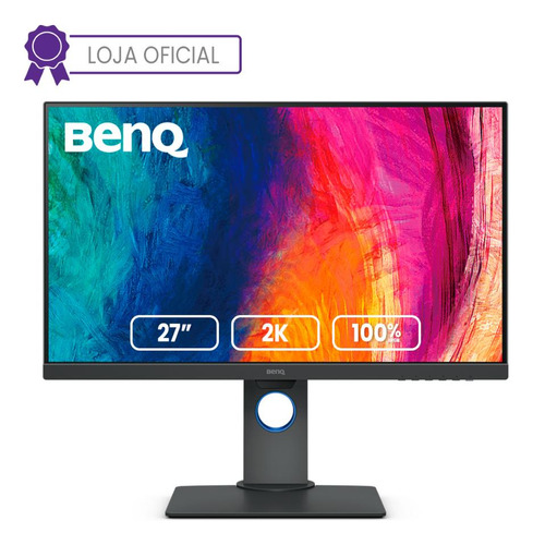 Monitor BenQ PD2705Q LCD 27" preto 100V/240V