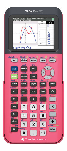 Calculadora Gráfica Texas Instruments Ti-84 Plus Ce Coral