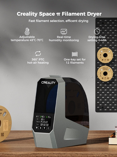 Impresora 3d Creality Ender-3 V3 + Caja Secadora Filamentos
