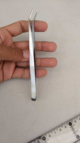 Pinza Punta Curva Para Mantenimiento De Plantas Carnivoras