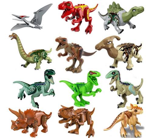 Figuras Dinosaurio Velociraptor Rex Indominus X 4 Dominorapt