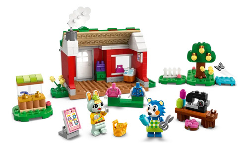Kit de construcción Lego Animal Crossing Tienda de ropa de las Hermanas Manitas 77055