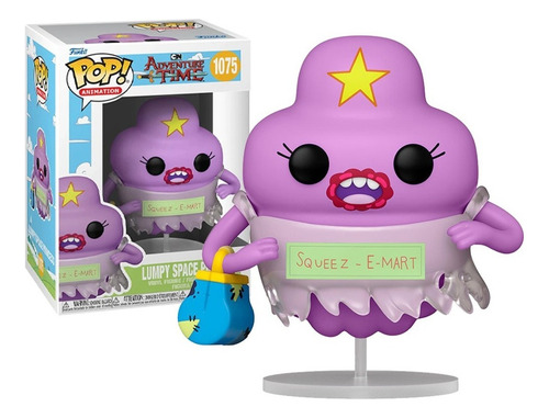 Funko Pop Hora Aventura Princesa Lumpy Grumosa Bmo Protector