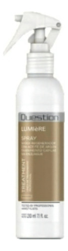 Spray Lumiere X 210 Ml Question Brillo Argan Reparador E