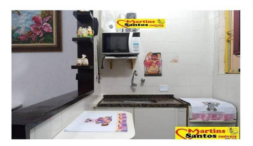 Imagem 4 de 14 de Kitnet Com 1 Dormitório À Venda, 34 M² Por R$ 110.000 - Mirim - Praia Grande/sp - Kn0483