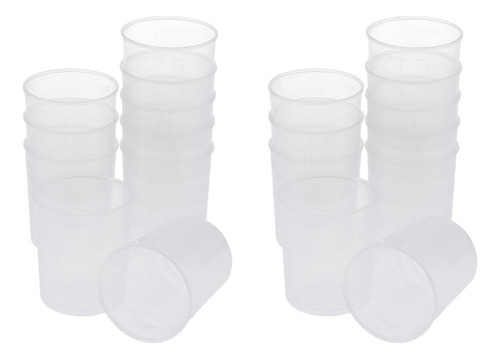 20pcs De Medição Para De Silicone Resina De Tinta Líquida