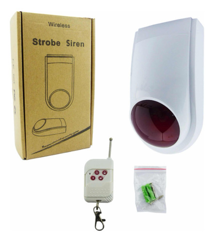 Alarma Sirena Inalambrica Comunitaria Con Control