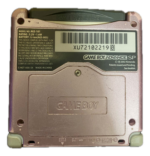 Nintendo Game Boy Advance Sp 101 Rosa (Usado)