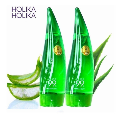Gel Anti Rugas Acne Holika 99% Aloe Protetor Solar