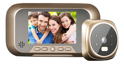 Visor De Puerta Digital Con Pantalla Lcd Con Mirilla. Cámara