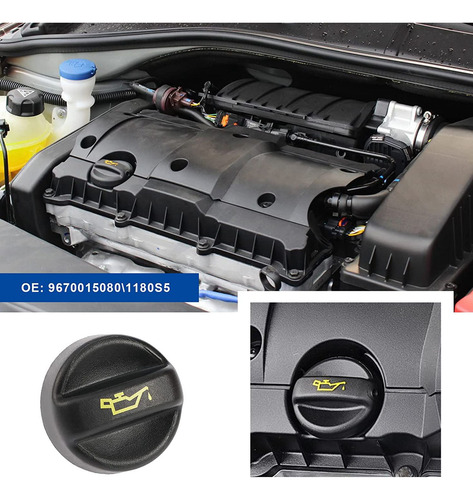 Oil Filler Cap 9670015080 1180s5 9674157180 Fit For 207 208