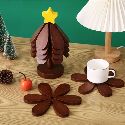 Alfombrilla De Aislamiento Térmico Para De Navidad, Mantel