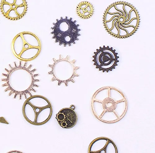 Engranajes Steampunk Antiguos Metalicos A Colgado