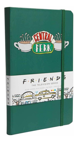 Libro Friends Hardcover Ruled Journal Nuevo