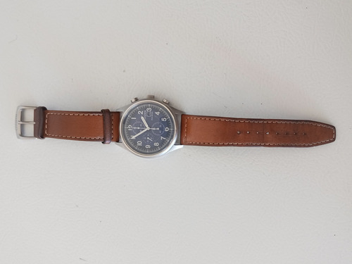 Reloj Citizen Eco-drive Sport Ca0621-05l Chronograph Marrón Plateado Azul Oscuro (Usado)