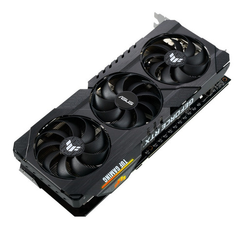 Placa de vídeo Nvidia Asus  TUF Gaming GeForce RTX 30 Series RTX 3060 TUF-RTX3060-O12G-GAMING OC Edition 12GB