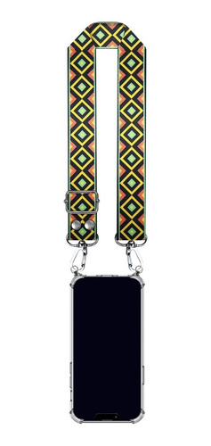 Imagen 1 de 10 de Funda Bandolera Colgante Correa Strap Para Todos Los iPhone