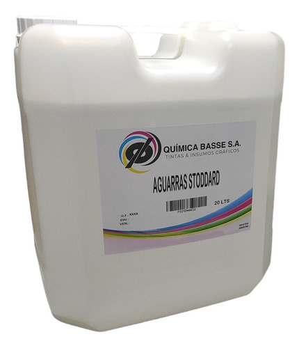 Aguarrás - Solvente Stoddard - White Spirit (x 20 Litros)
