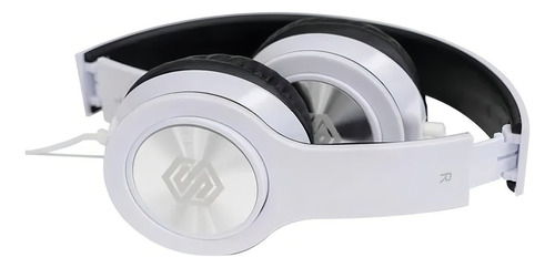 Audífonos Hi-fi Select Sound Ajustables Alambricos H669 Color Blanco