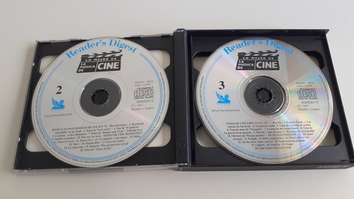 Reader's Digest Lo Mejor De La Música De Cine 5cd's-1997 Arg