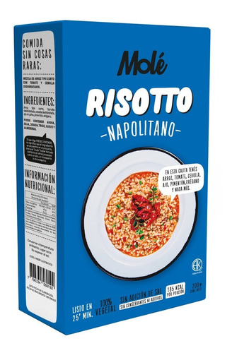 Risotto Instantaneo 200gr Mole